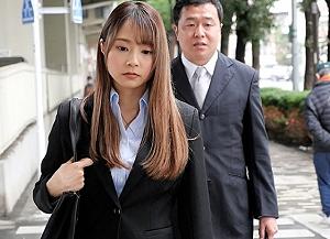 [河南実里]《ずらしハメOL》スケベ社員がエロ乳を剥き出しにしながら膨張しきったちんちんで乱れイク